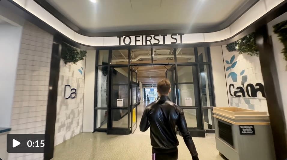 Players Exploring the Mall